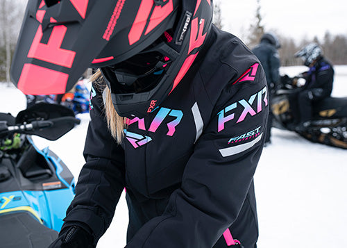 Action Photography: Women's Team FX Jacket performing IRL 7