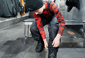 Action Photography: Youth Kicker Pant performing IRL 6
