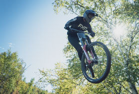 Action Photography: Men's Helium MTB Pant performing IRL 6