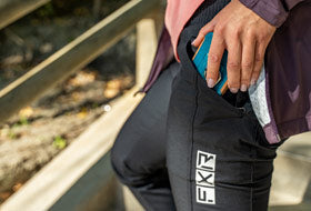 Action Photography: Women's Ride Pack Pant performing IRL 2