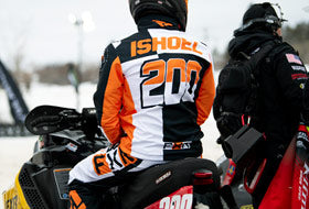 Action Photography: Men's Cold Cross RR Pant performing IRL 2