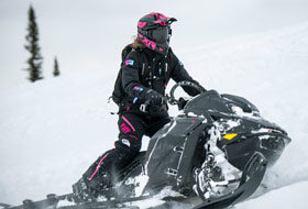 Action Photography: Women's Edge Jacket performing IRL 1