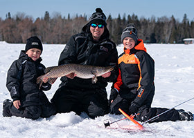 Action Photography: Child Excursion Ice Pro Bib Pant performing IRL 2