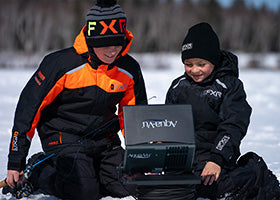 Action Photography: Child Excursion Ice Pro Bib Pant performing IRL 5