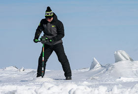 Action Photography: Men's Vertical Pro Insulated Softshell Jacket performing IRL 3