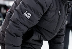 Action Photography: Men's Elevation Pro Down Jacket performing IRL 5