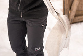 Action Photography: Women's Altitude Softshell Pant performing IRL 4