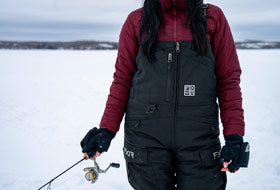 Action Photography: Women's Expedition Lite Jacket performing IRL 2