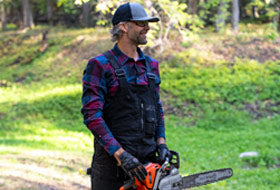 Action Photography: Men's Timber Flannel Shirt performing IRL 10