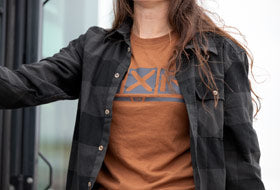 Action Photography: Women's Timber Flannel Shirt performing IRL 7