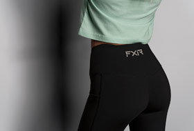 Action Photography: Women's Warrior II Pocket Legging performing IRL 4