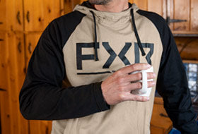 Action Photography: Men's Trainer Premium Lite Pullover Hoodie performing IRL 2
