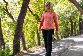 Action Photography: Women's Inhale Active Longsleeve performing IRL 3