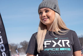 Action Photography: Women's Race Division Premium T-Shirt performing IRL 1