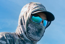 Action Photography: Derby UPF Neck Gaiter performing IRL 5
