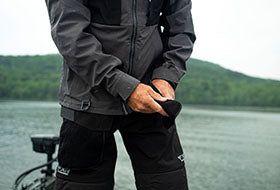 Action Photography: Men's Vapor Pro Tri-Laminate Jacket performing IRL 15