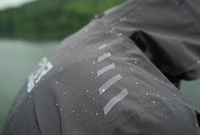 Action Photography: Men's Vapor Pro Tri-Laminate Jacket performing IRL 7