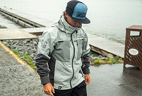 Action Photography: Men's Vapor Pro Tri-Laminate Jacket performing IRL 18