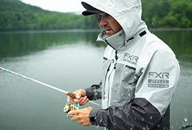 Action Photography: Men's Vapor Pro Tri-Laminate Jacket performing IRL 4