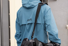 Action Photography: Men's Force Dual Laminate Jacket performing IRL 3