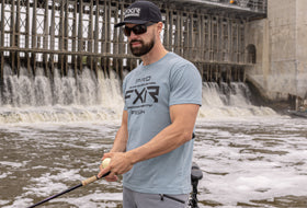 Action Photography: Men's Excursion Premium T-Shirt performing IRL 5