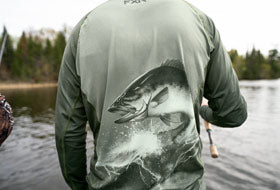 Action Photography: Men's Big Treble UPF Longsleeve performing IRL 3