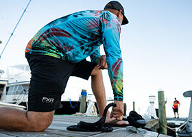 Action Photography: Men's Attack Air UPF Longsleeve performing IRL 3