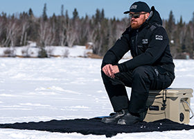 Action Photography: Men's Vapor Pro Insulated Bib Pant performing IRL 9