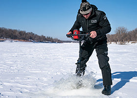 Action Photography: Men's Vapor Pro Insulated Bib Pant performing IRL 11