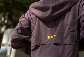 Action Photography: Women's Jade Dual Laminate Jacket performing IRL 3