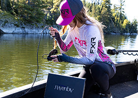 Action Photography: Women's Tournament Pro UPF Pullover Hoodie performing IRL 5