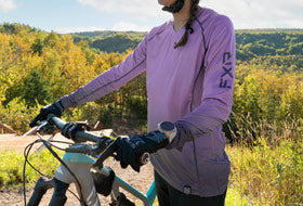 Action Photography: Women's Attack UPF Longsleeve performing IRL 2