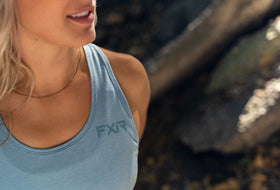 Action Photography: Women's Lotus Active Tank performing IRL 2