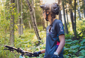 Action Photography: Women's ProFlex UPF SS Jersey performing IRL 9