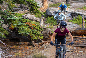 Action Photography: Women's Revo MTB Short performing IRL 3