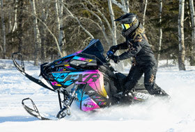 Action Photography: Women's CX F.A.S.T. Insulated Monosuit performing IRL 5