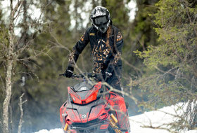 Action Photography: Women's CX F.A.S.T. Insulated Monosuit performing IRL 7