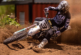 Action Photography: Clutch MX Pant performing IRL 1