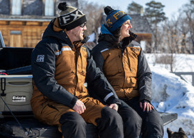 Action Photography: Men's Excursion Ice Pro Jacket performing IRL 2
