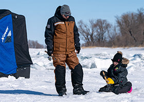 Action Photography: Men's Excursion Ice Pro Jacket performing IRL 18