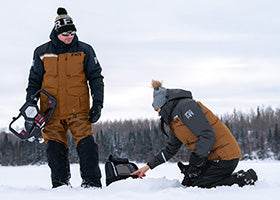 Action Photography: Men's Excursion Ice Pro Jacket performing IRL 6