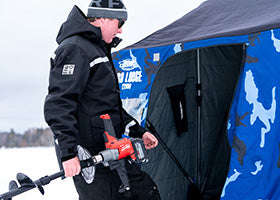 Action Photography: Men's Excursion Ice Pro Jacket performing IRL 9