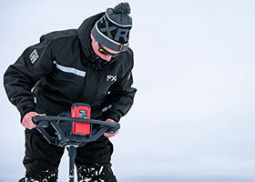Action Photography: Men's Excursion Ice Pro Jacket performing IRL 12