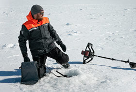 Action Photography: Men's Excursion Ice Pro Bib Pant performing IRL 10