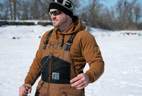 Action Photography: Men's Excursion Ice Pro Bib Pant performing IRL 7