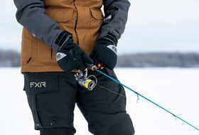 Action Photography: Women's Excursion Ice Pro Pant performing IRL 8