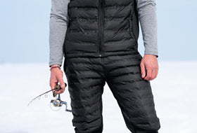 Action Photography: Men's Podium Hybrid Quilted Pant performing IRL 3