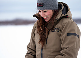 Action Photography: Unisex Task Insulated Canvas Jacket performing IRL 1