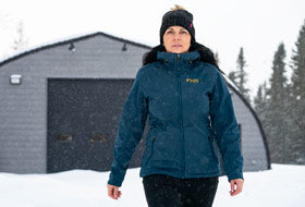 Action Photography: Women's Pulse Softshell Jacket performing IRL 3