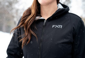Action Photography: Women's Pulse Softshell Jacket performing IRL 1
